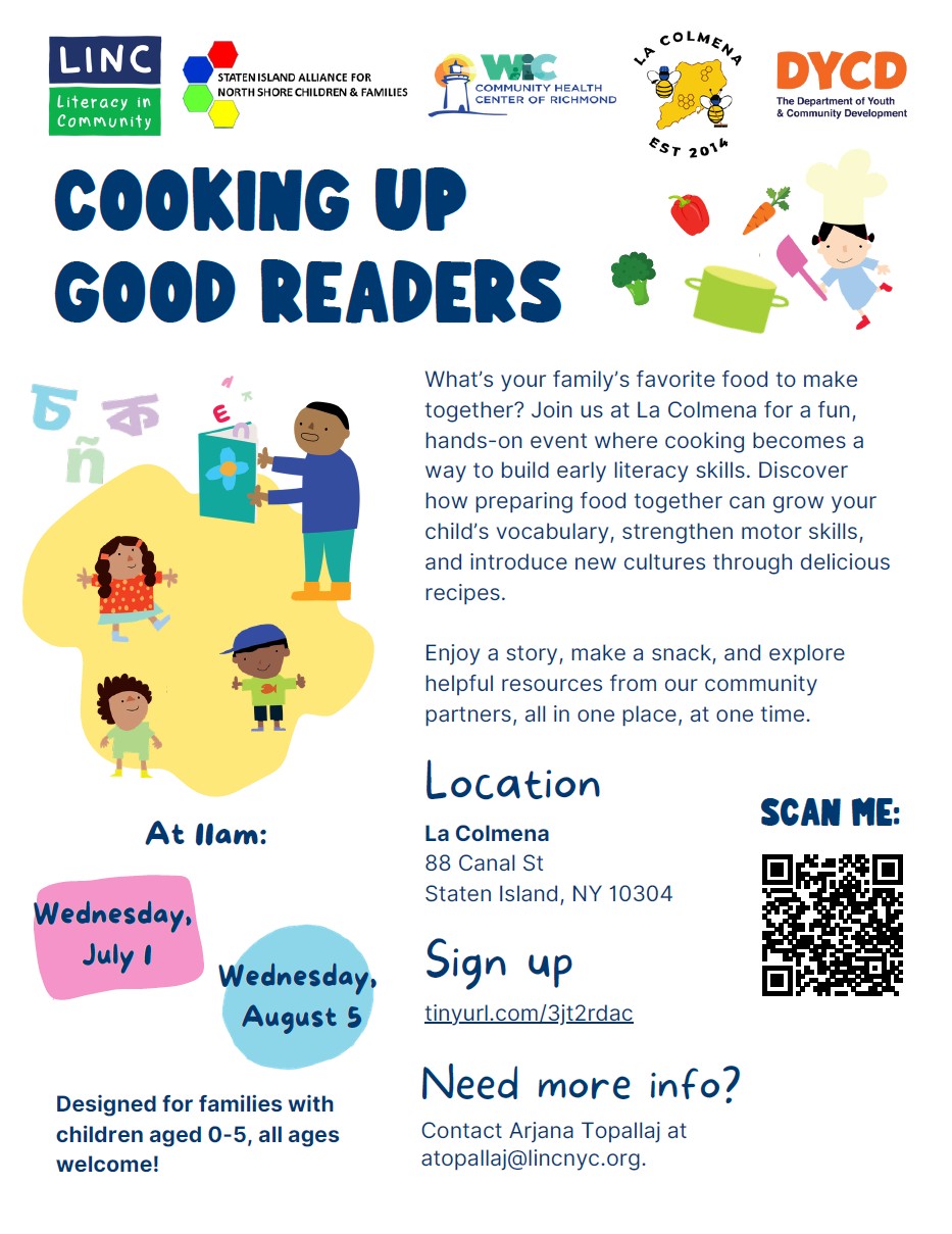 Cooking Up Good Readers