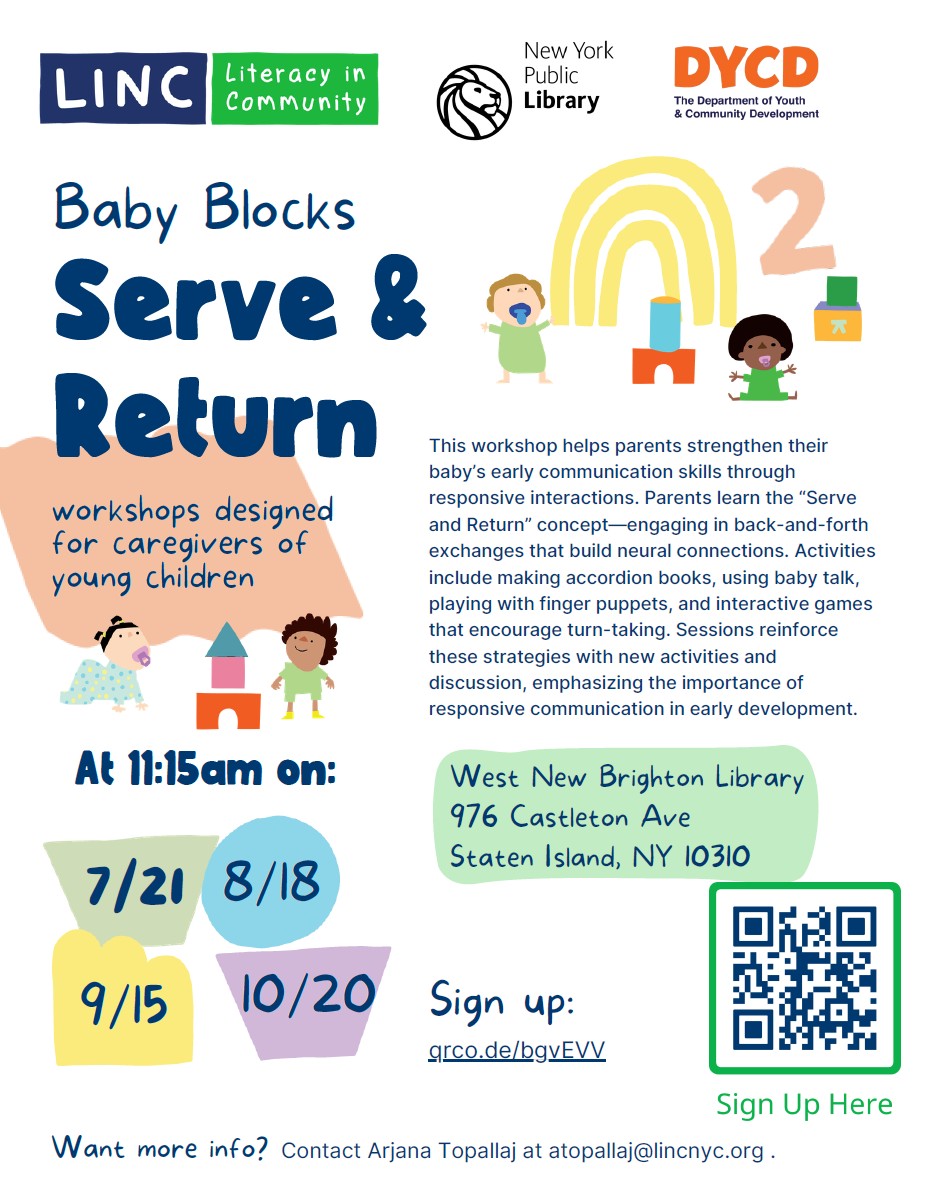 Baby Blocks: Serve &amp; Return