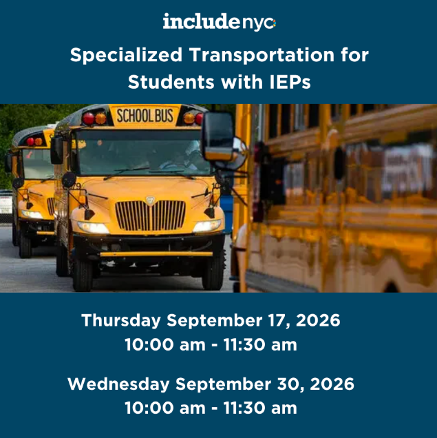 Specialized Transportation for Students with IEPs